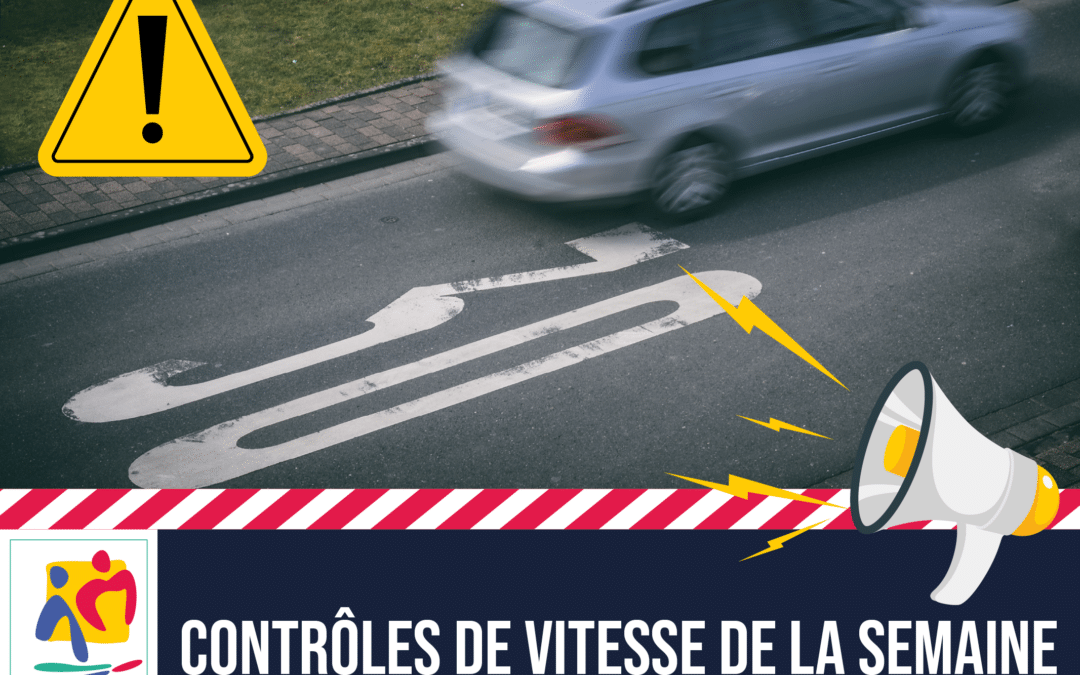 Sensibilisation et prévention – Contrôles de vitesse